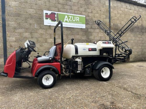 Toro Workman 3300-D diesel utility vehicle with sprayer and cargo box for sale