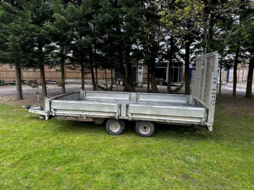 Brian James Car Go 3000kg Twin axle trailer with Tail ramp for sale