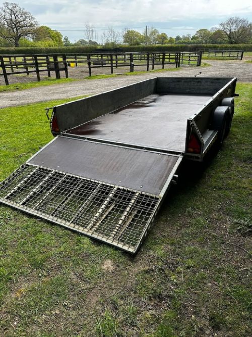 Brian James CarGo Shifter trailer with tail ramp for sale
