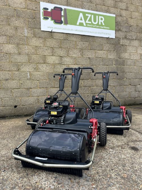 Baroness LM26TC pedestrian cylinder mower with a Honda engine for sale