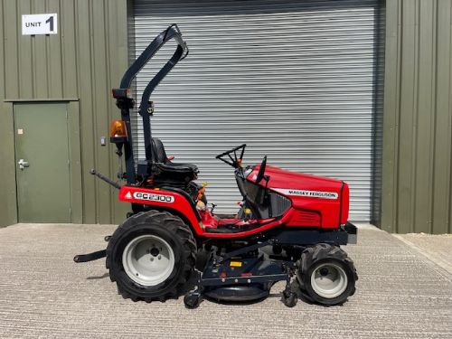 ***SOLD SOLD SOLD*** MASSEY FERGUSON GC2300 COMPACT TRACTOR ride on mower with rear linkage  for sale