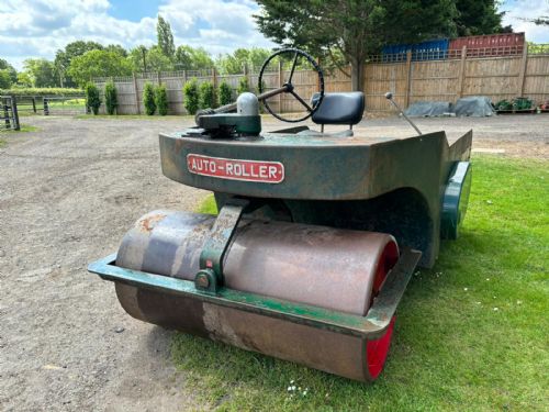 Auto Roller 4 foot cricket roller with a lister-petter engine for sale