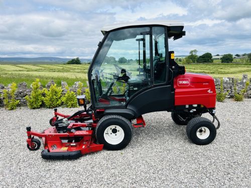 2017 TORO GROUNDMASTER 3400 OUTFRONT ROTARY DIESEL GANG MOWER - KUBOTA RANSOMES for sale