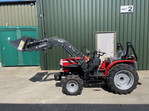 VST Fieldtrac 180D Compact Tractor & Front Loader Agri Tyres for sale