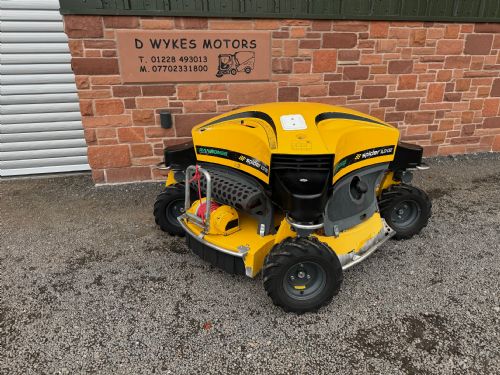 Ransomes spider ild02 remotecontrol banking mower for sale