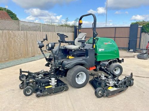 2017 RANSOMES MP493 BATWING WIDE AREA RIDE ON LAWN MOWER for sale