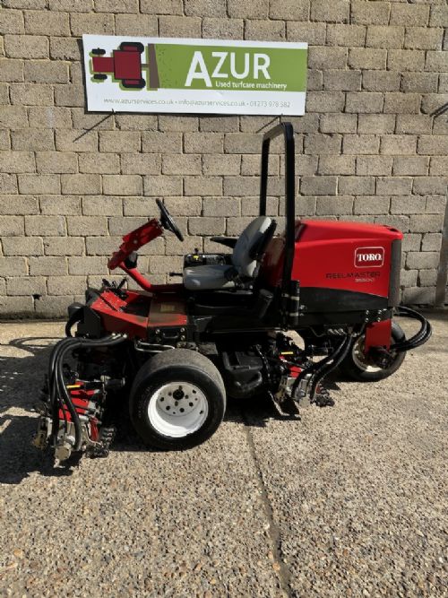 Toro Reelmaster 3550-D 5 unit 3 wheel drive cylinder mower for sale