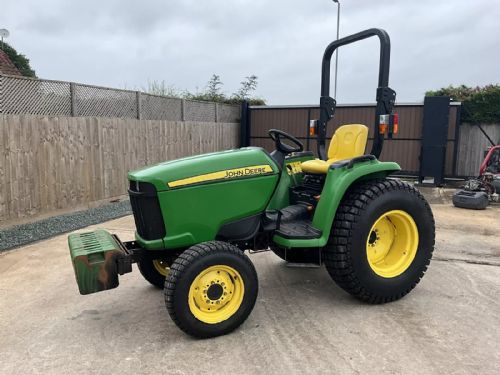 JOHN DEERE 3036E 36HP COMPACT TRACTOR for sale