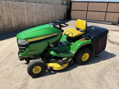 2020 JOHN DEERE X350R PETROL RIDE ON LAWN MOWER for sale