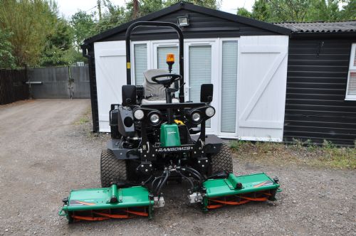 2017 Ransomes Parkway 3 Triple Cylinder Ride on Mower 4WD for sale