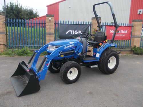 Iseki TM3267 NEW 26Hp Compact Tractor MX Front Loader & Bucket Turf Tyres for sale