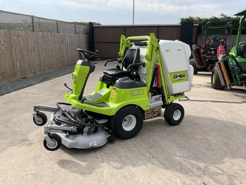 2022 GRILLO FS450 PETROL HIGH DUMP OUT FRONT RIDE ON LAWN MOWER for sale