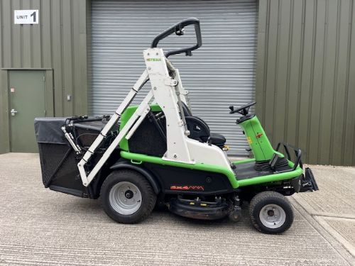 ETESIA HYDRO 124DX HIGH TIP RIDE ON MOWER 4x4 front A frame with hydro wisbech diesel engine for sale