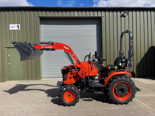 Avenger 26HP 9+3 Transmission Compact Tractor & 4 In 1 Front Loader Agri Tyres for sale