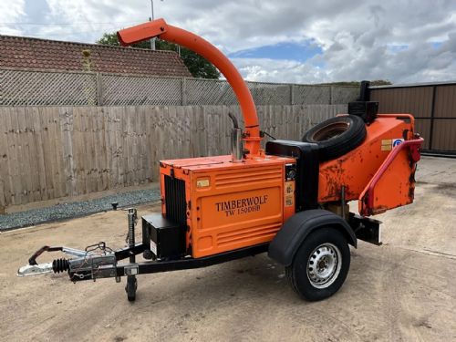 TIMBERWOLF TW150 FAST TOW DIESEL WOODCHIPPER for sale