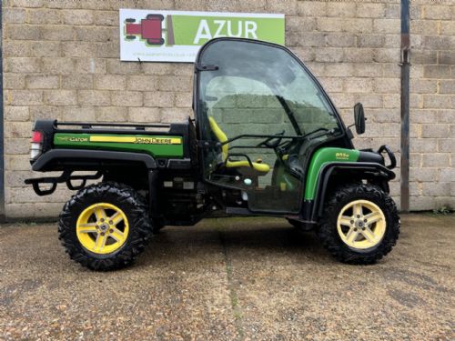 John Deere XUV855D 4 wheel drive gator with full cab for sale