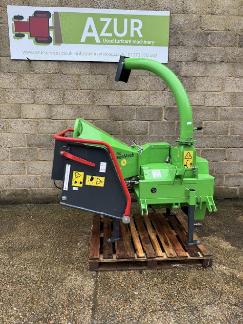 Greenmech Eco150 TMP Compact Tractor mounted chipper with only 32 hours for sale