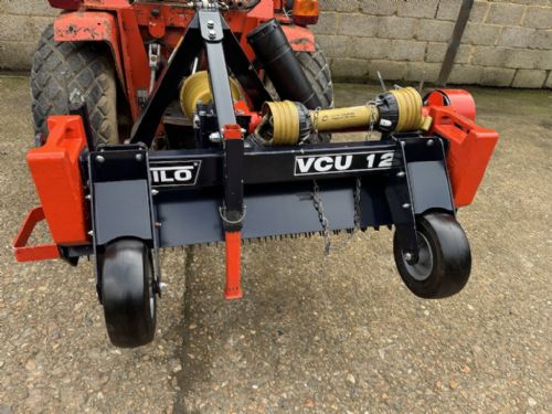 Trilo VCU120 compact tractor mounted scarifier Verti cutter for sale