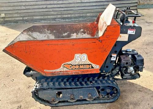 2006 CORMIDI PETROL TRACKED WHEEL BARROW for sale