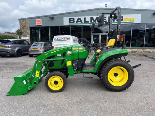 John Deere 2038R Compact Tractor c/w Loader for sale