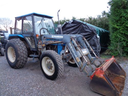 FORD 3930 WITH LOADER 4X4 LOW HOURS for sale