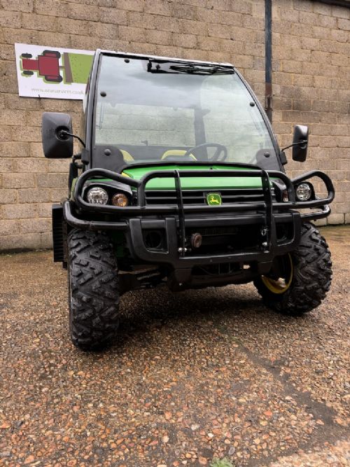 John Deere XUV855D 4 wheel drive gator with full cab for sale