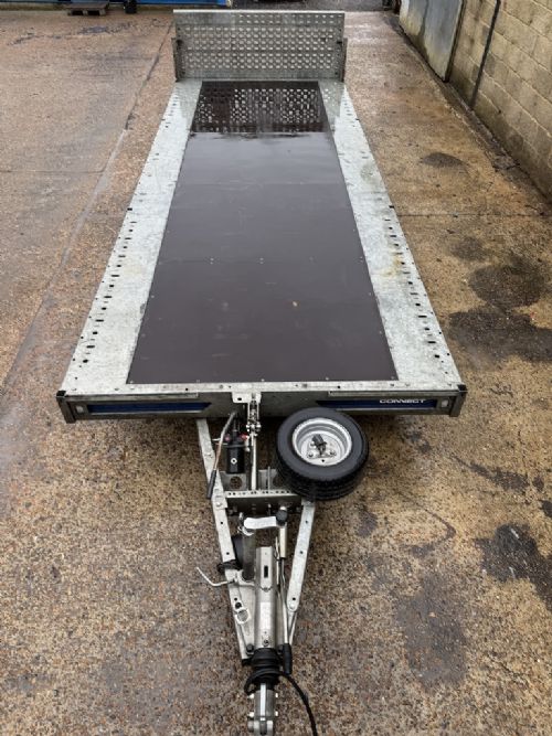 2023 Brian James 476-5521-35-3-10 connect Tilt Bed Tri Axle trailer with ramp and head board for sale