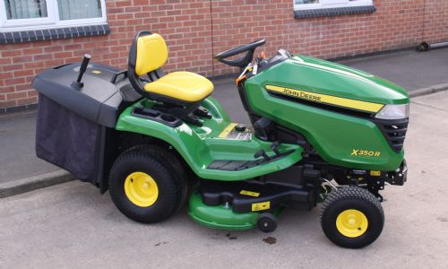 John Deere X350R Ride on Mower with 42″ cutting deck for sale