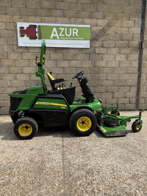 John Deere F1580 out front ride on rotary with a 62 for sale