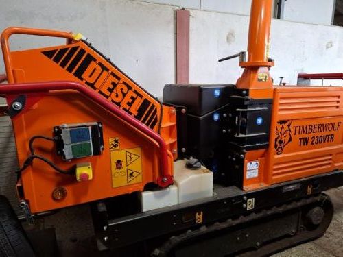Timberwolf TW230 VTR tracked chipper  for sale