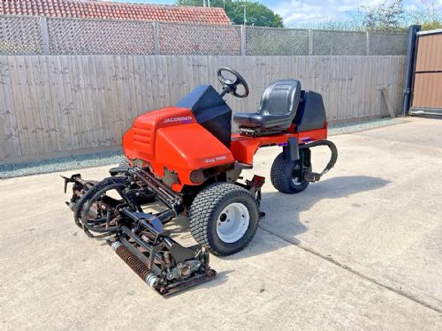 JACOBSEN TRI-KING 1900D TRIPLE CYLINDER TEES DIESEL RIDE ON LAWN MOWER for sale