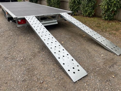 New Woodford Flatbed 20' x 7'3 (6.1m x 2.22m) Car Trailer Transporter 3.5T for sale