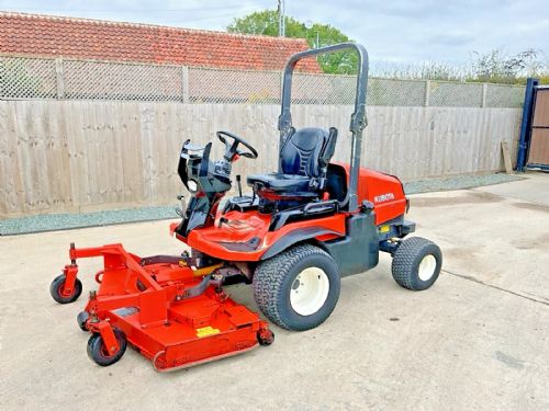 2014 KUBOTA F3090 OUTFRONT DIESEL RIDE ON LAWN MOWER for sale