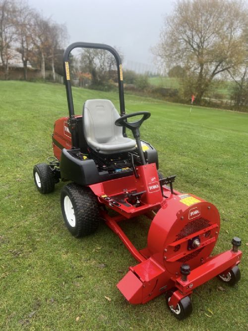 Toro Groundmaster 3280D Debris Blower & Outfront Rotary Mower Only 553 Hours for sale