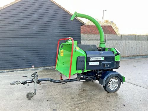 2012 GREENMECH QUADCHIP 160 DIESEL FAST TOW TURNTABLE WOODCHIPPER for sale