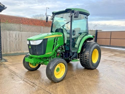 2016 JOHN DEERE 4066R 66HP COMPACT TRACTOR WITH CAB for sale