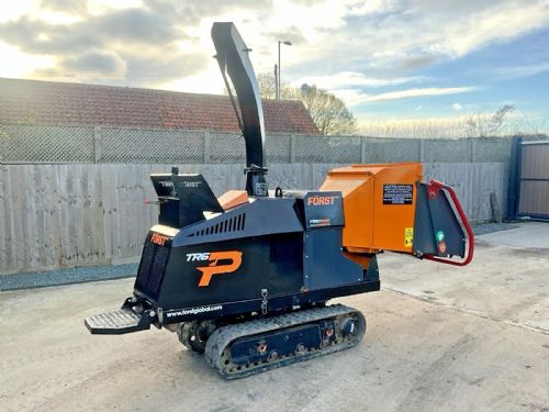 2018 FORST TR6P TRACKED PETROL WOODCHIPPER for sale