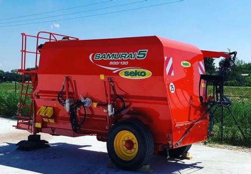 Seko Samurai 5 Trailed Green Bio Material Shredder for sale