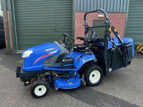 Iseki SXG 324 Diesel Cut & Collect Ride On Mower Ex-Demo 15hrs - 48 for sale