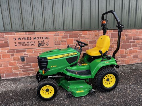 John deere X949 4 wheel steer 4 wheel drive mower for sale