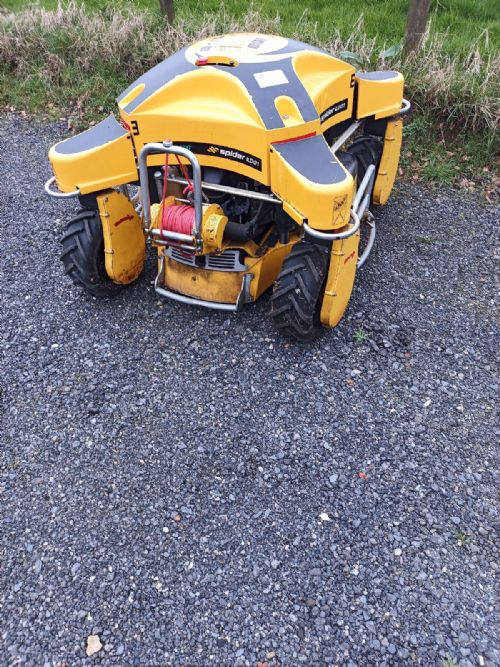 Spider ILD01 Remote Control Bank mower for sale