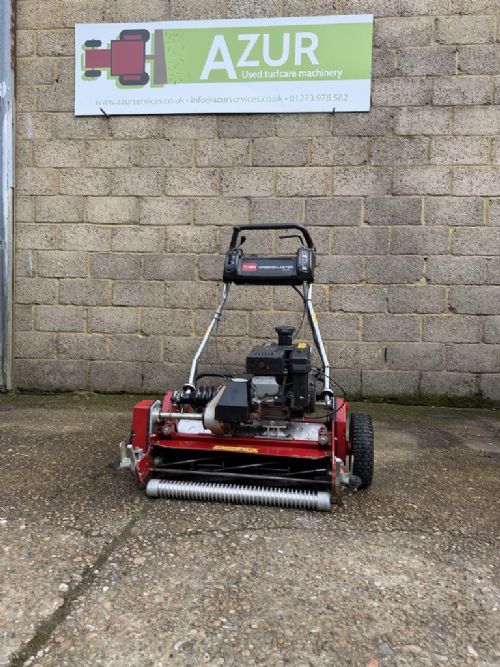 Toro Grensmaster 1600 pedestrian mower with grass box for sale