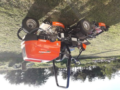 Jacobsen AR331 triple-deck side-shifting rotary mower for sale