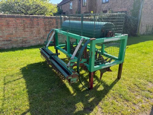 TRACTOR MOUNTED DEEP SLITTER, SCARIFIER GREENTEK DOUBLE-QUICK for sale