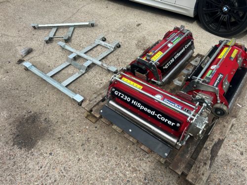 GT230 Dyna-Corer set, Toro Triflex fittment for sale