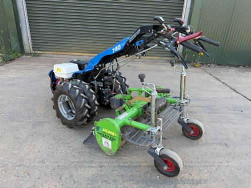 Used Mumby Power Box Rake MPBR850 fitted to Used BCS740 Power Unit for sale