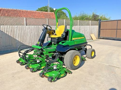 2017 JOHN DEERE 8800A 5 GANG POD WIDE AREA RIDE ON LAWN MOWER for sale