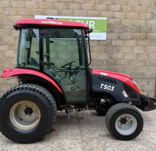 TYM T503 Compact Tractor with Cab & turf tyres for sale