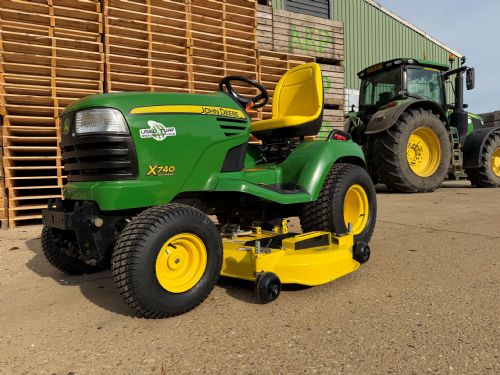 JOHN DEERE X740 ULTIMATE DIESEL LAWN TRACTOR for sale