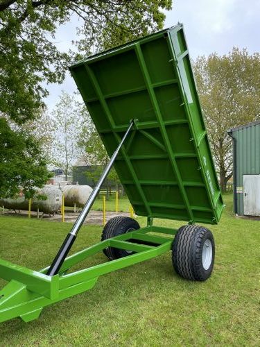 D W TOMLIN AT400 HYDRAULIC TIPPING AMENITY TRAILER for sale